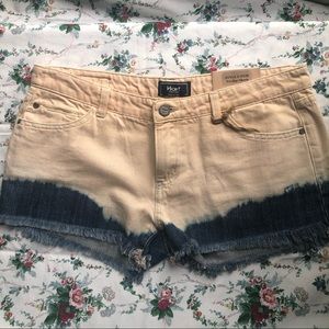 NWT Dip Dyed Denim Shorts
